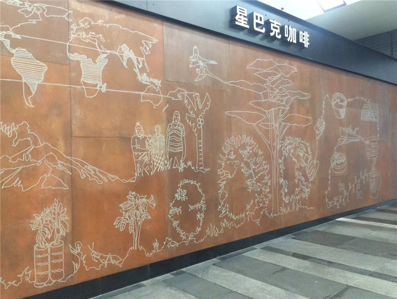 武义耐候钢幕墙